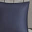 Ensemble d'édredon imprimé 7 pièces avec jeté bleu-128898631