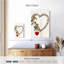 Rustic Valentine Heart Wreath I-1206360931