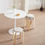 Ensemble de 4 tabourets empilables-623164975