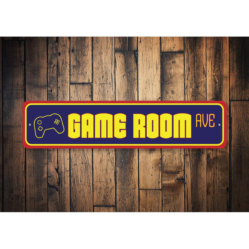 Plaque de rue en aluminium, H 6 po x l 24 po x P 0,06 po