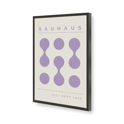 Mauve Bauhaus Flow I, impression