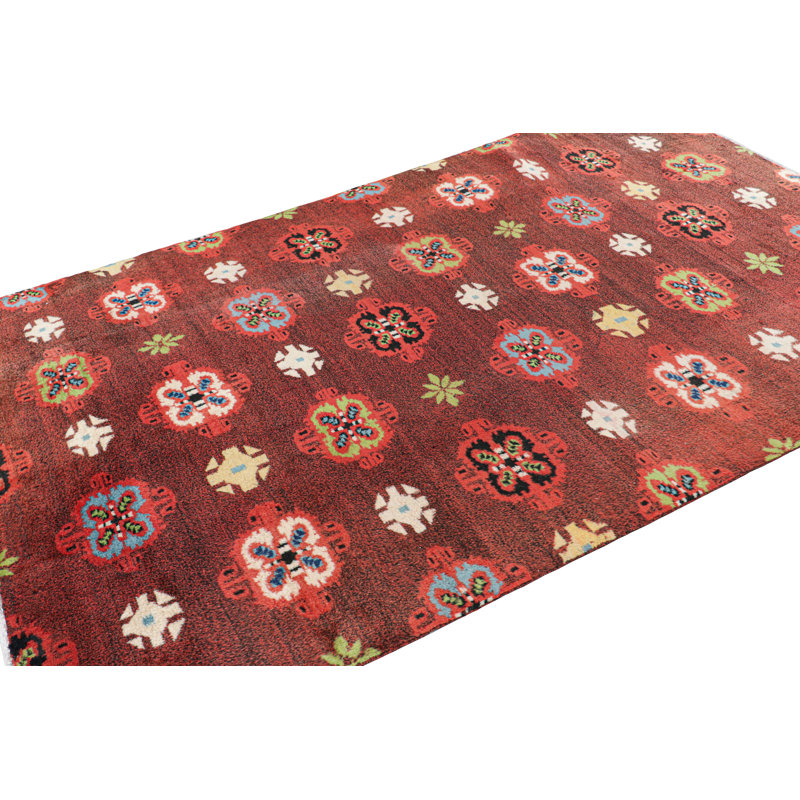 One-of-a-Kind 5'10”x9'6” Hand Knotted Area Rug