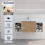 Ensemble de meuble-lavabo mural-309106670