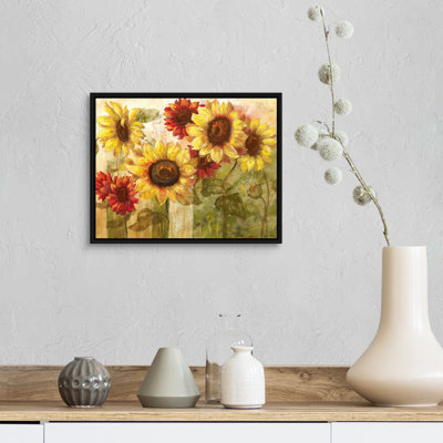 «Sunflower's Delight», art mural sur toile