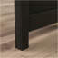 Bureau en L, finition noire