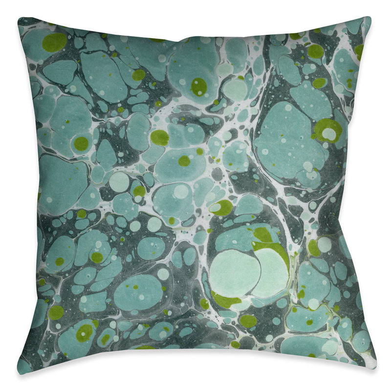 Coussin décoratif à imprimé graphique Marble I, Intérieur