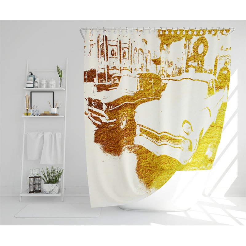 Dimitrika Polyester Shower Curtain Set