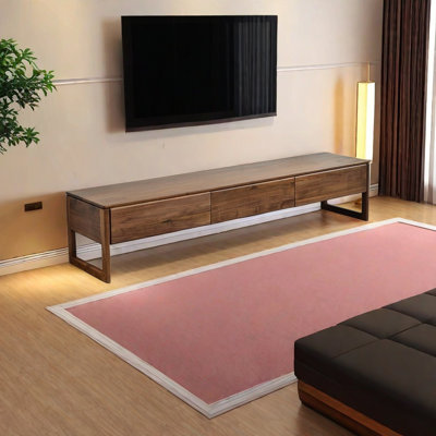 Nouveau meuble télé chinois moderne en noyer