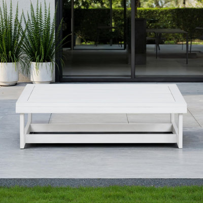 Fishbein Silbury Outdoor White Cocktail Table