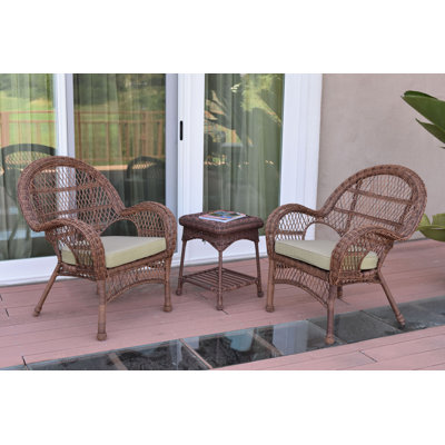 Mangum 2 - Person Patio Conversation Set with Cushions