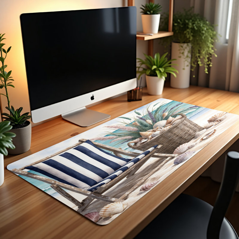 Polyester Desk Pad, 14.4x12.1
