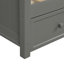 Wood Daybed With Three Drawers-999440904