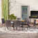 Alyah Rectangular 7 - Piece 6 - Person 152.4Cm L Table Set