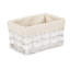 Wicker Lined Scandi Style Storage Basket-6998976-6998982