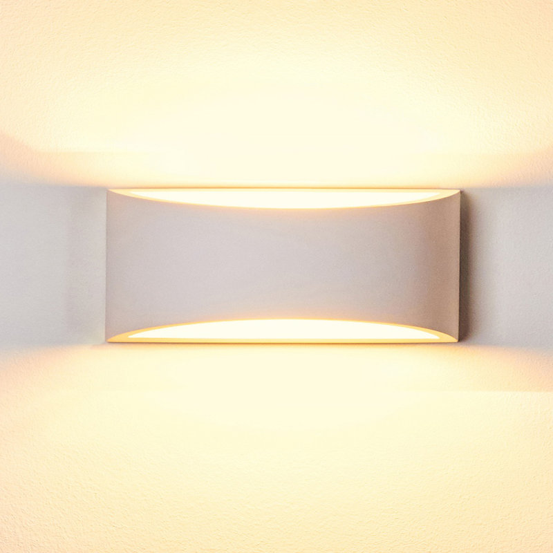 Blandford 2-Light Ceramic White Up & Downlight