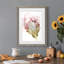 " Flowering Pink I " Painting Print-694364496-694364503