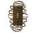 Cyclone Steel Candle Wall Light-97927287
