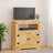 vidaXL Console Table, Side Cabinet, Solid Pine Wood, 31.5''x16.9''x30.7''