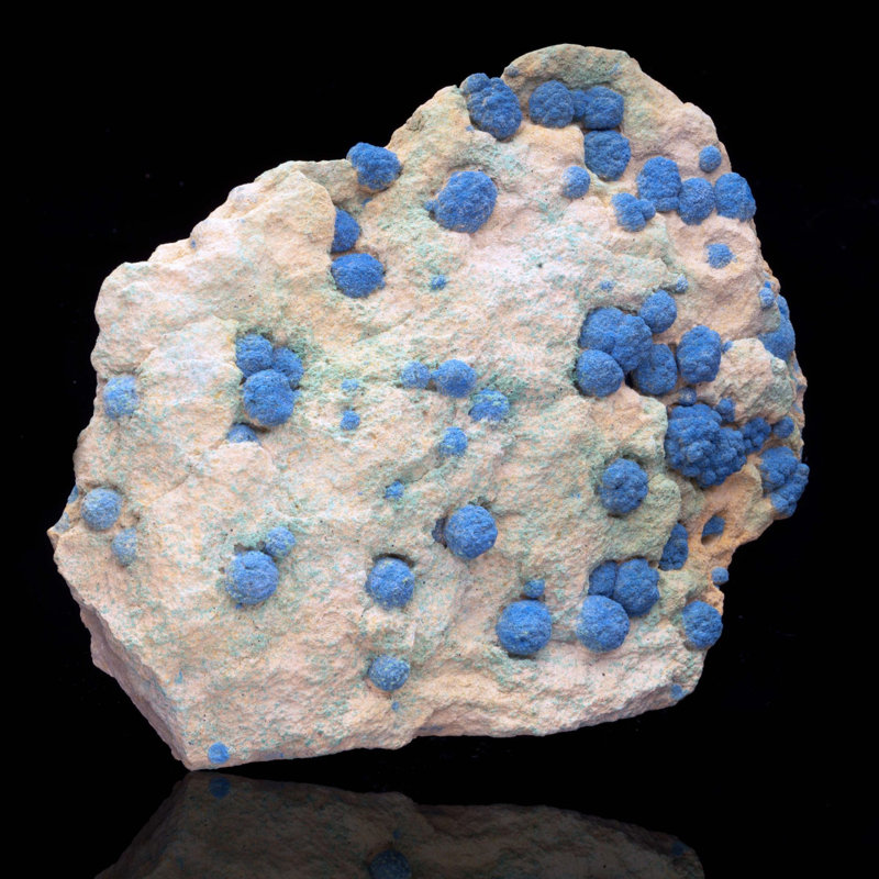 Azurite sur malachite de l'Utah