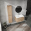 Meuble-lavabo mural 30 po avec lavabo et armoire d'appoint 30 po