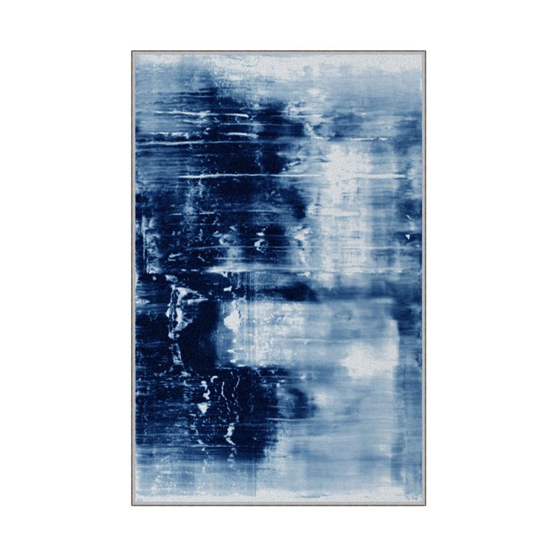 Antibacterial Hall Carpet (2.6 x 6.6 Ft) | 100% Polyester, 0.4 in Pile Height | Non-Slip PVC Dot Underside, Machine Washable | 3D Digital Printing, Durable & Stylish for Entryways, Living Rooms & More