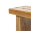 Banc en bois naturel