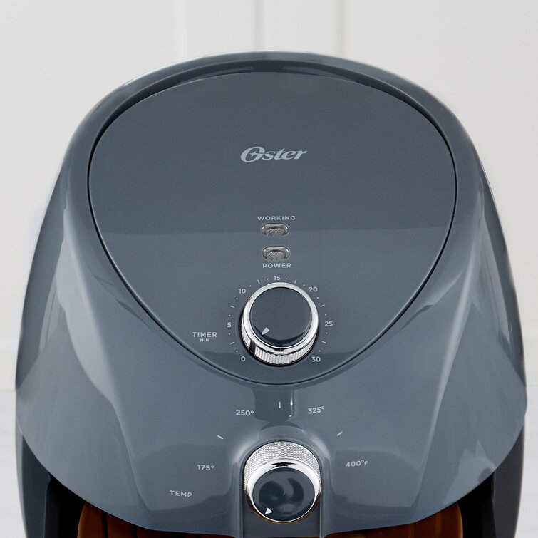 Oster DuraCeramic 3-Liter Air Fryer, Black 