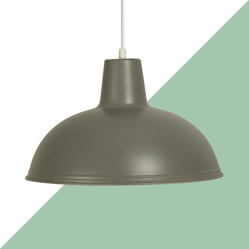 Stian 1 - Light Dome Pendant, Soft Grey