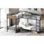 Bunk Bed For 4 Kids, Heavy Duty Metal Bunk Bed Frame, Detachable Triple Bunk Bed, Can Be Divided Into 3 Beds