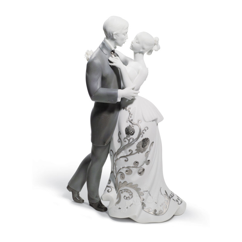 Figurine « lovers » waltz couple
