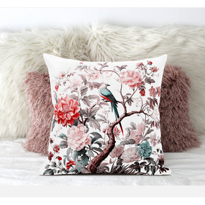 Bloom Bower Bliss Pillow With Removable Cover