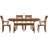 Sarah Solid Wood Top Four Leg Dining Set-16804973-16804981