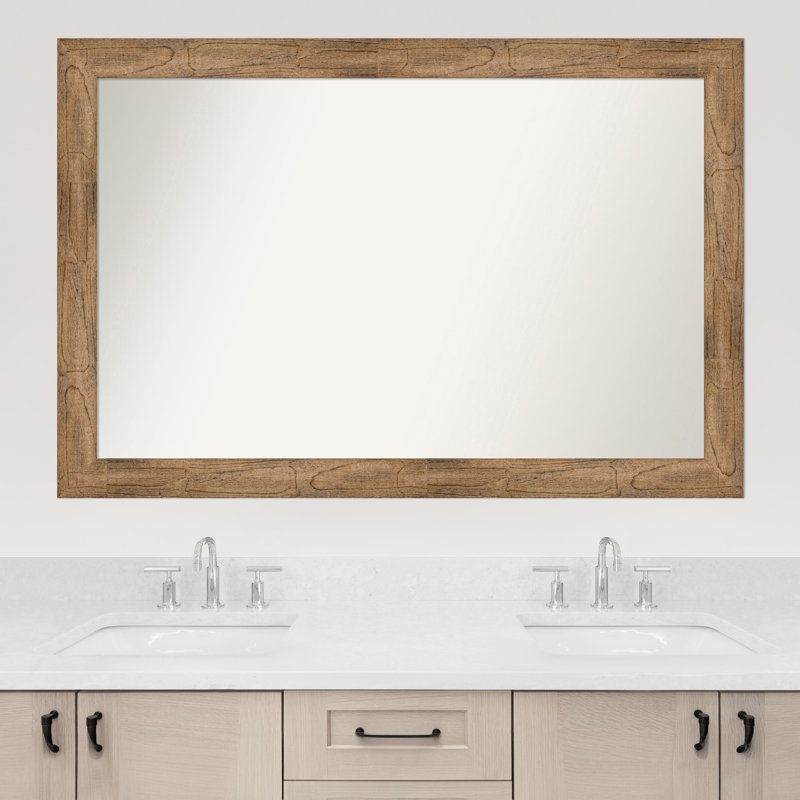 Timmy Solid Wood Wall Mirror, Rectangle, 34.5" x 51.5"