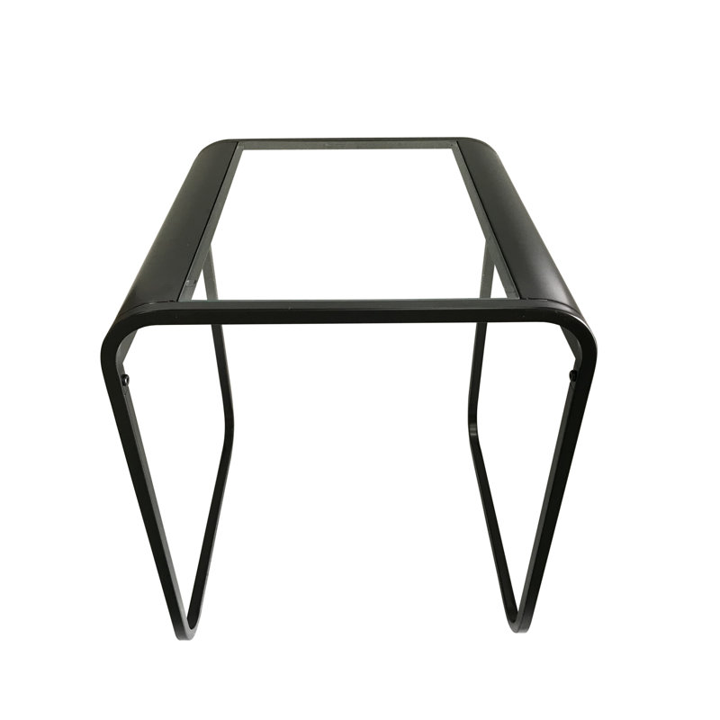 Glass Top Sled Nesting Tables