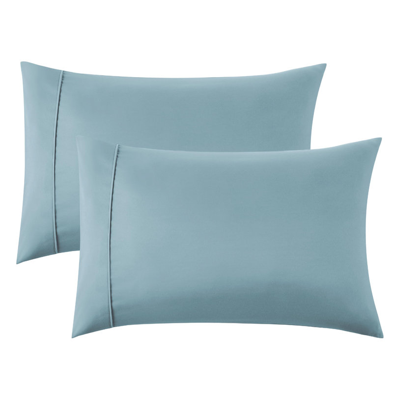 Bedsure Decorative Boho Pillow Shams With Envelope Closure, Standard Pillow Case, Grayish Purple