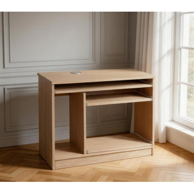 Solid Wood Base Computer Desk