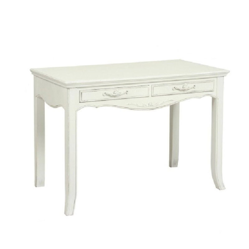 Bureau en bois blanc