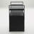 Rectangular Rattan Bar Cart On Wheels-380121330