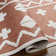 Glender Area Rug Rust