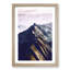 Mountain Ridge in Switzerland - Picture Frame Painting Print-56738034-56738031