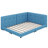 Upholstered Unfinished Tufted Bed