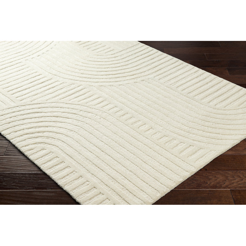 Wool Abstract Indoor Rug, Rectangle 8' x 10'