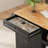 41.7" Rolling Wood Kitchen Island Cart-2031172371
