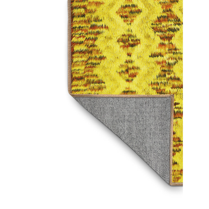 Heui Performance Abstract Indoor Rug, Rectangle 2' x 4'