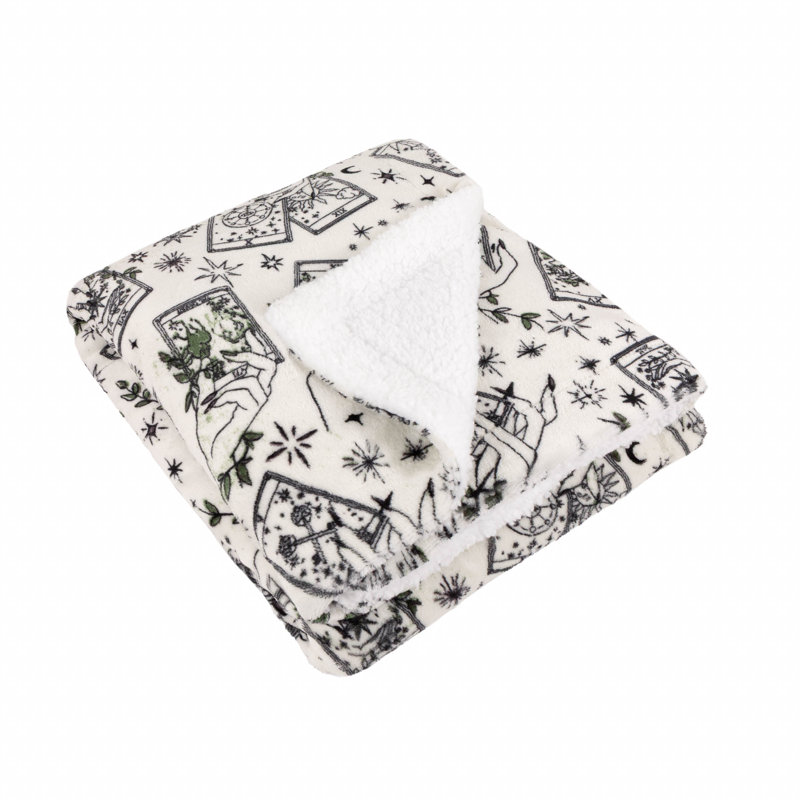 Celestial Stories Machine Printed Throw Blanket