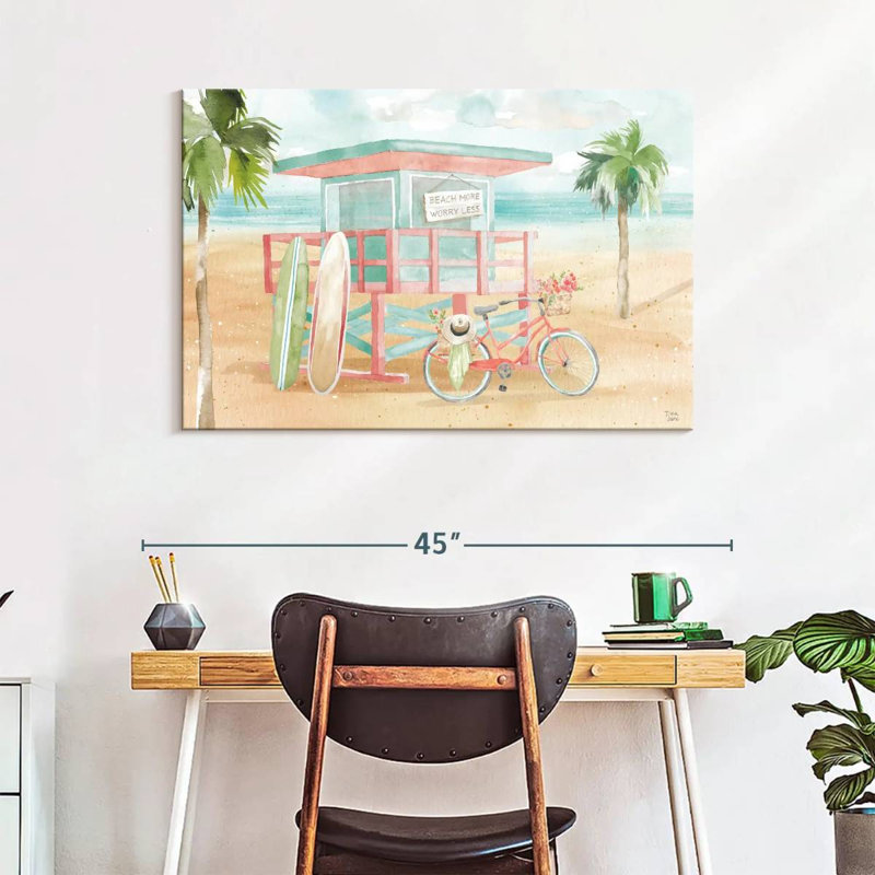 Alvord Surfs Up III, H 26 po x l 39 po