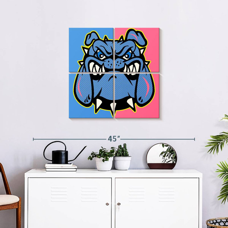 Brampt Bulldog II, 26" H x 26" W