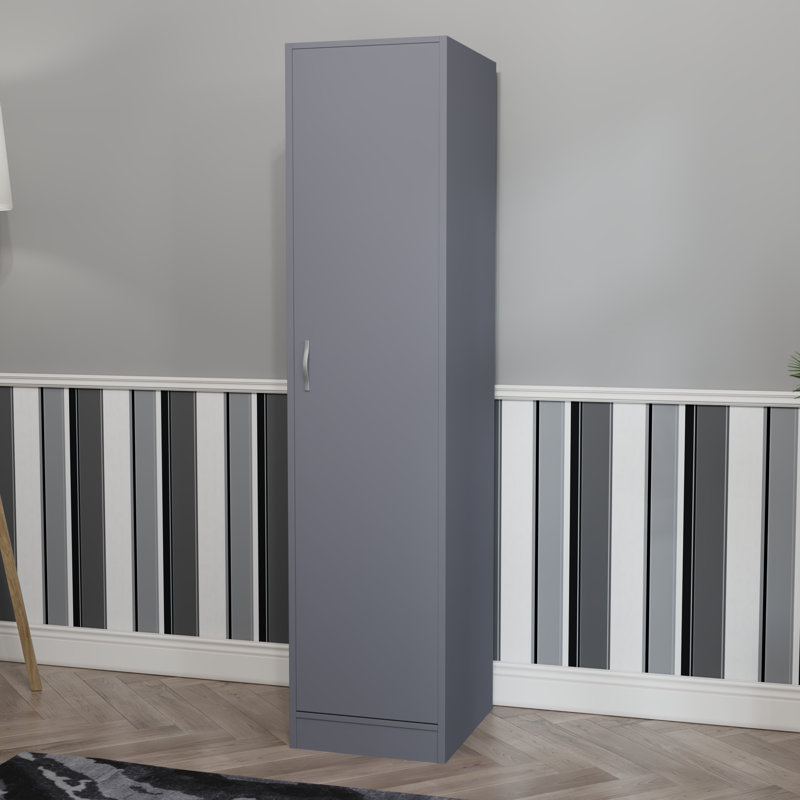 Maybery MDF & Particleboard Wardrobe, Grey