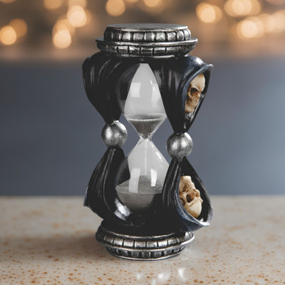 7.5 "H Grim Reaper Hour Figurine