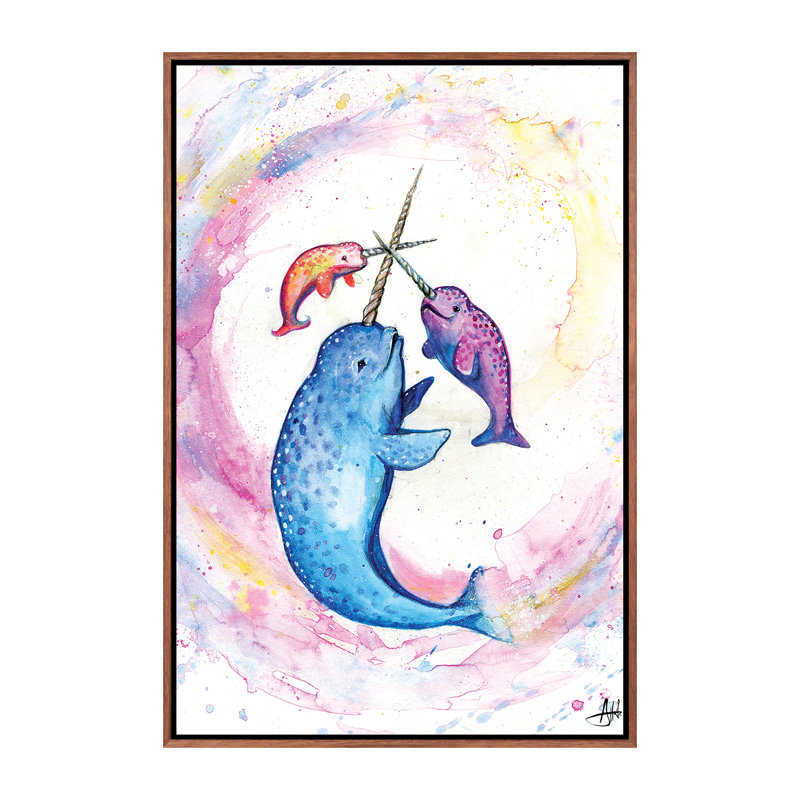 «Three Muskateers», art sur toile, H 26 po x l 18 po x 1,5 po, Toile classique avec cadre brun